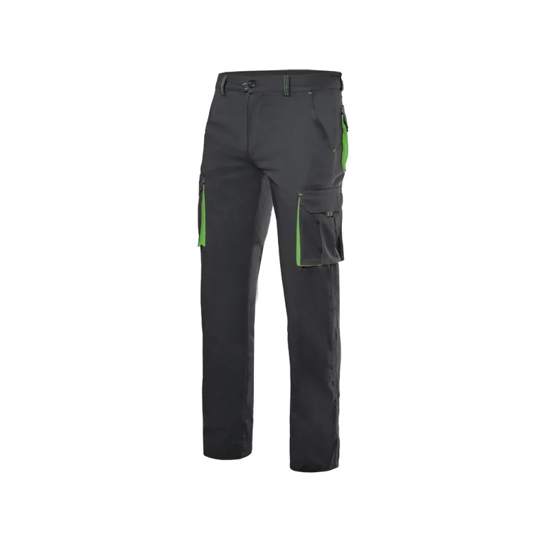 Pantalon de travail bicolore extensible à...