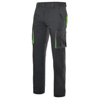 Pantalon de travail bicolore extensible à multiples poches Velilla 103024S