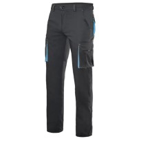 Pantalon de travail bicolore extensible à multiples poches Velilla 103024S
