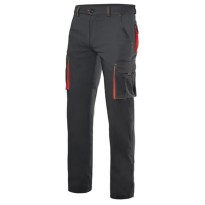 Pantalon de travail bicolore extensible à multiples poches Velilla 103024S