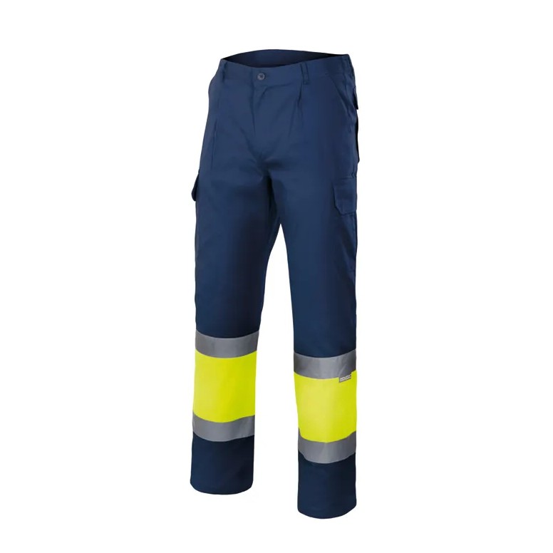 Pantalon bicolore doublé haute visibilité à...