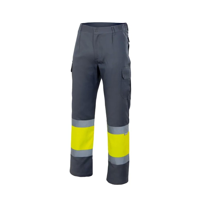 Pantalon bicolore doublé haute visibilité à...