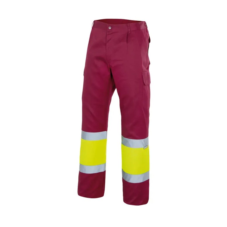 Pantalon bicolore doublé haute visibilité à...