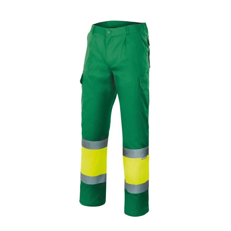 Pantalon bicolore doublé haute visibilité à...