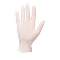 100 Pièces - Gants de Travail Jetables en Latex Poudrés -...