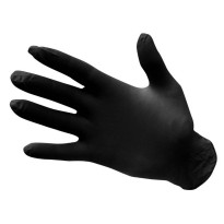 100 Pièces - Gants de Travail Jetables en Nitrile non...