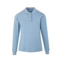 Polo à manches longues de travail 100% coton Velilla Hobart Lady PL200WC