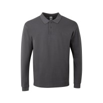 Polo a manches longues unisexe de travail en 100% coton... 2
