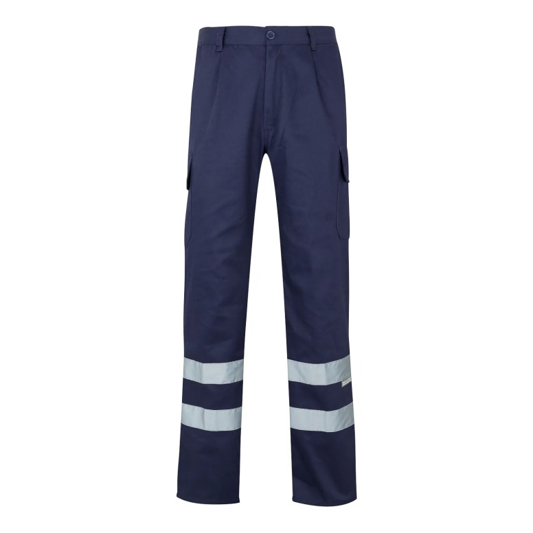Pantalon de travail haute visibilité à...