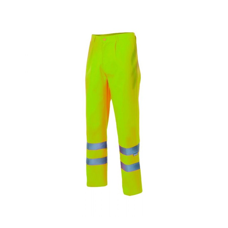 Pantalon de travail haute visibilité à...