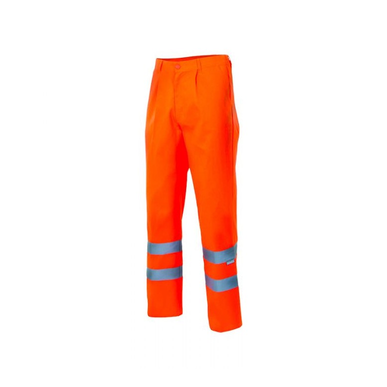 Pantalon de travail haute visibilité à...
