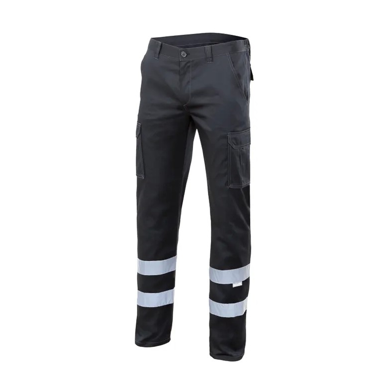 Pantalon de travail haute visibilité stretch à...