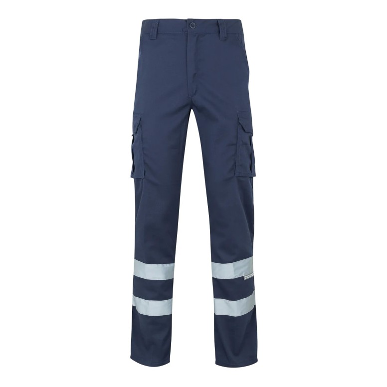 Pantalon de travail haute visibilité stretch à...
