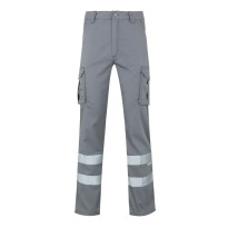 Pantalon de travail haute visibilité stretch à multiples poches Velilla 103014S