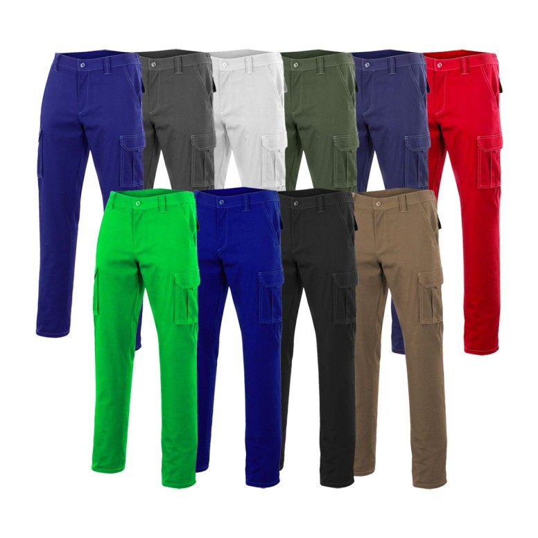 Pantalon de travail à poches multiples Velilla...