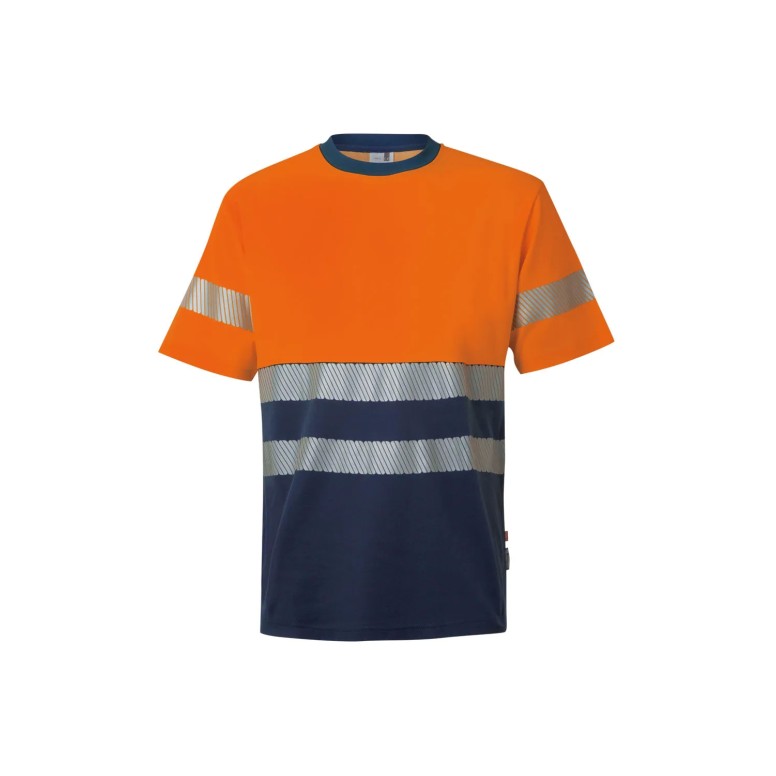 T-shirt de travail bicolore haute visibilité...