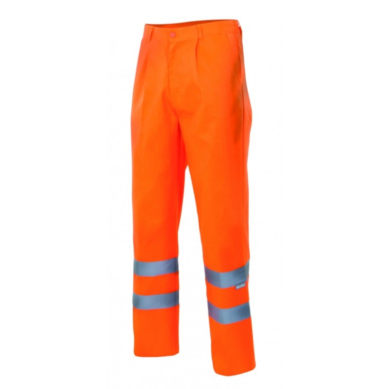 Pantalon de travail doublé haute visibilité à...