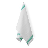 12 Pièces - Torchon de travail en 100 % coton avec bandes Giblor's 405/E