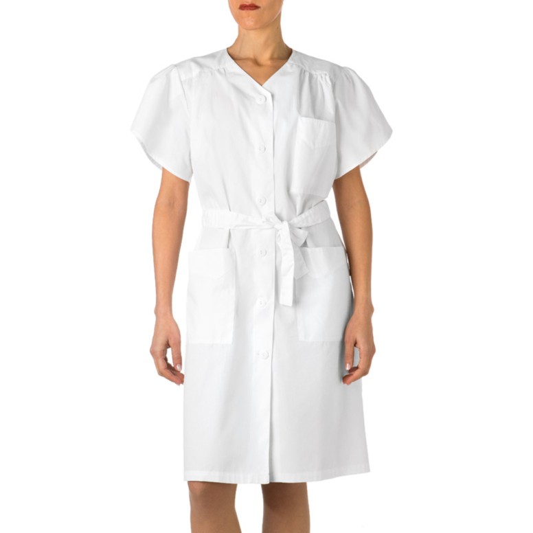 Blouse sanitaire de travail en 100% coton à...
