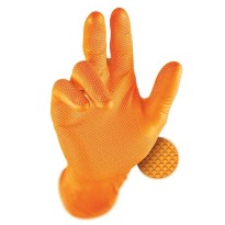 50 pièces - Gants de travail jetables Grippaz 246OR