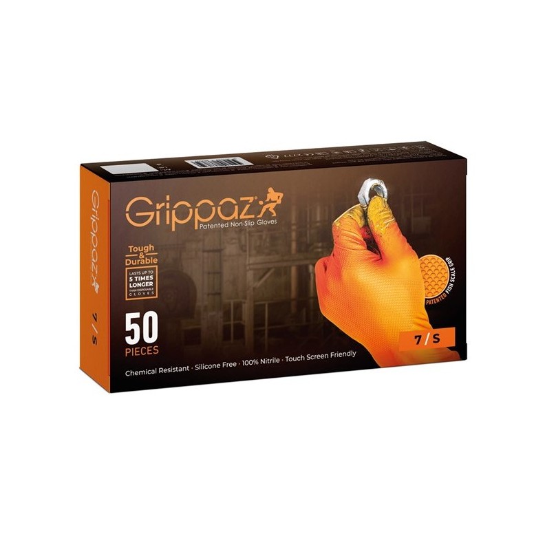 50 pièces - Gants de travail jetables Grippaz...