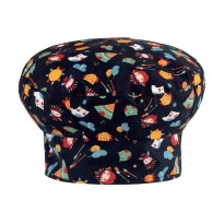 Chapeau de travail 100 % coton pour chef cuisinier Giblor's Monet 19P05I134