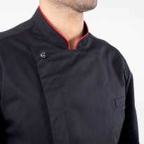 Veste de travail à manches longues pour chef Cuoco Giblor's Zac 20P08G173