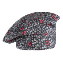 Chapeau de travail 100 % coton pour chef cuisinier Giblor's Monet 22P05I134