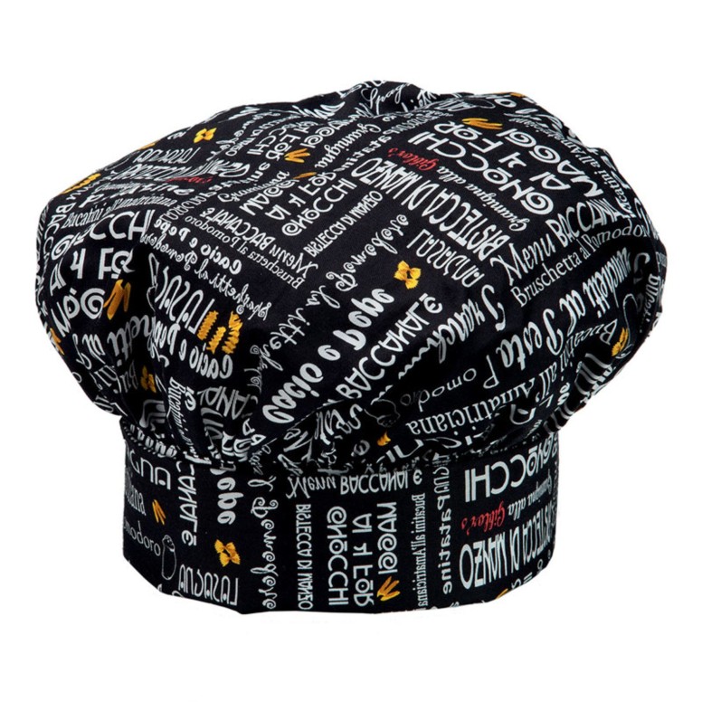 Toque de chef en 100 % coton Giblor's Toque...