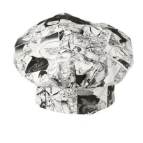 Toque de chef en 100 % coton Giblor's Toque 16P05I483