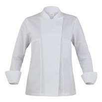 Veste de cuisine coréenne en 100 % coton Giblor's Agata Lady 23P08G342
