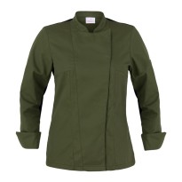 Veste de cuisine coréenne pour chef Giblor's Agata Lady 23P08G341
