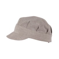 Chapeau de travail de cuisine en 100 % polyester Giblor's Tommy 20P05I2058