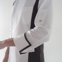 Veste coréenne de travail stretch pour chef Giblor's Alec 22P08G296