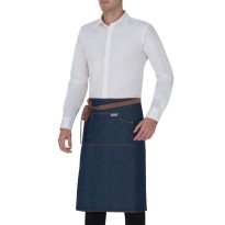 Tablier court de travail à poches multiples en 100 %...