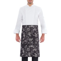 Tablier court de travail unisexe en 100 % coton Giblor's Zagabria 19P08H480