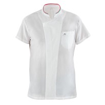 Veste coréenne à manches courtes pour chef cuisinier...