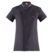 Veste coréenne à manches courtes pour chef cuisinier Giblor's Brando 22P08G302