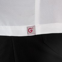 Veste coréenne à manches courtes pour chef cuisinier Giblor's Brando 22P08G302
