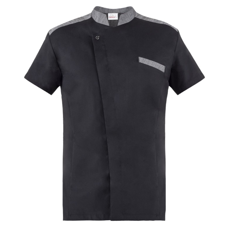 Veste coréenne à manches courtes pour chef...
