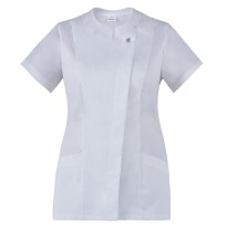 Veste coréenne à manches courtes pour chef Giblor's Chiara Lady 20P02K199