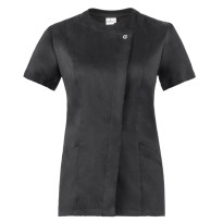 Veste coréenne à manches courtes pour chef Giblor's Chiara Lady 20P02K199