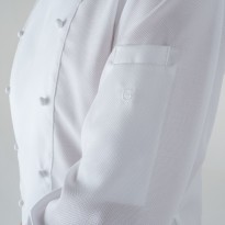 Veste coréenne à manches longues en coton pour chef Giblor's Dante 22P08G291