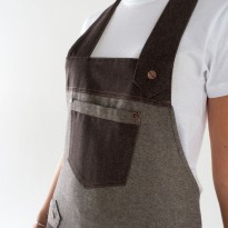 Tablier de travail 100% coton à poches multiples Giblor's Luna Lady 22P01H069