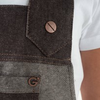 Tablier de travail 100% coton à poches multiples Giblor's Luna Lady 22P01H069