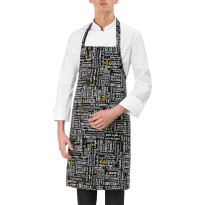 Tablier de travail unisexe 100 % coton Giblor's London Lady 14P08H479