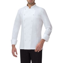Veste coréenne à manches longues en coton pour chef Giblor's Executive Chef 18P08G050