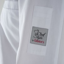 Veste coréenne à manches longues en coton pour chef Giblor's Raul 22P08G322