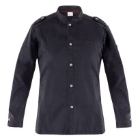 Veste coréenne à manches longues pour chef Giblor's Kirk... 2