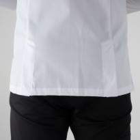 Veste de cuisine coréenne à manches longues extensible pour chef Giblor's Cesare 22P08G294